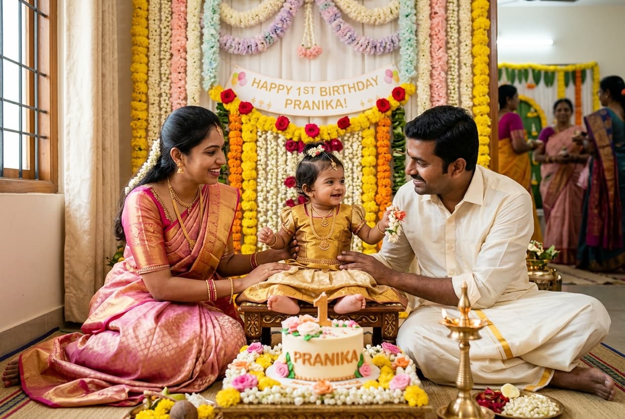 Birthday photoshoot in Tamil Nadu